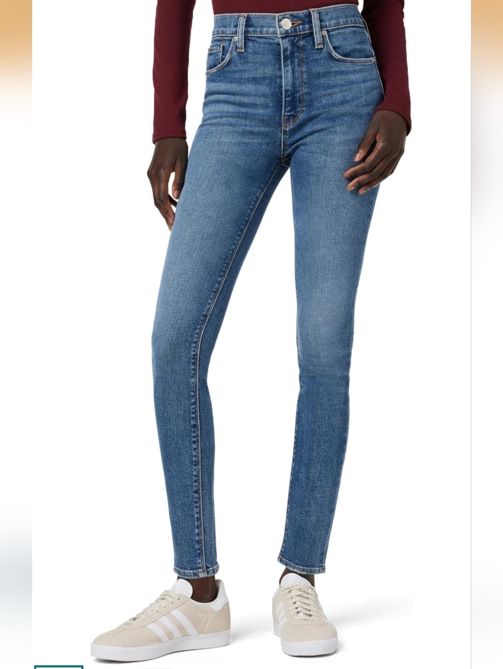 Hudson 'Barbara' High-Rise Skinny Ankle Jean, Size 29